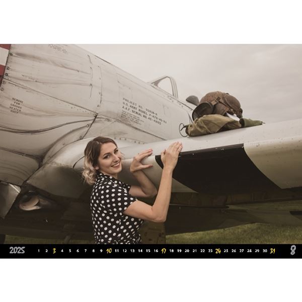 Kalendář PinUp 2025 nástěnný