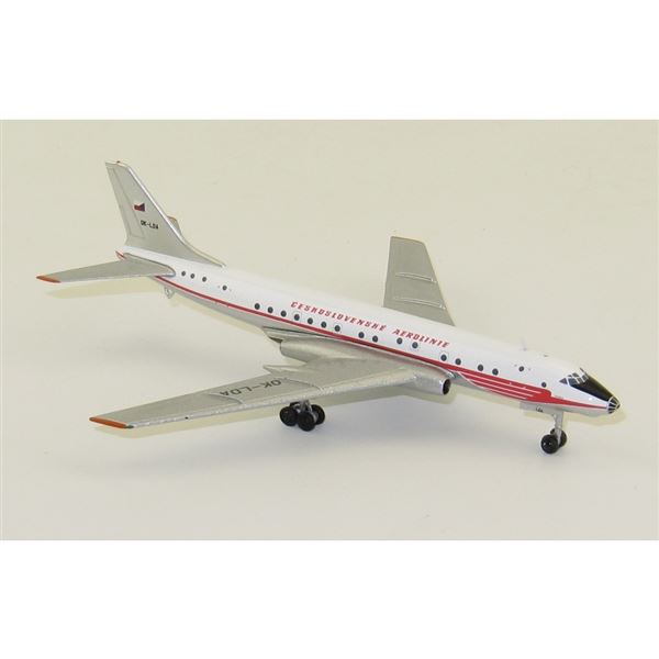Model Tu-104A CSA "Praha" 1:400