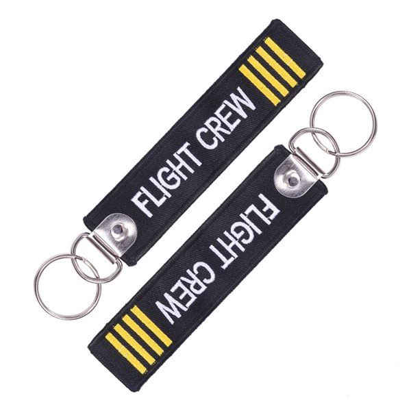 Klíčenka FLIGHT CREW se 4 pruhy