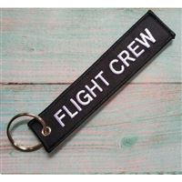 Key Ring “FLIGHT CREW” black