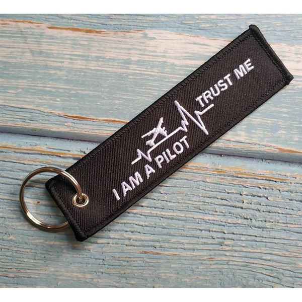 Klíčenka I AM A PILOT - TRUST ME