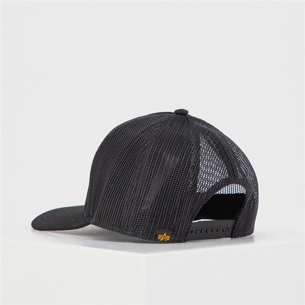 Alpha Industries Kšiltovka Label černá