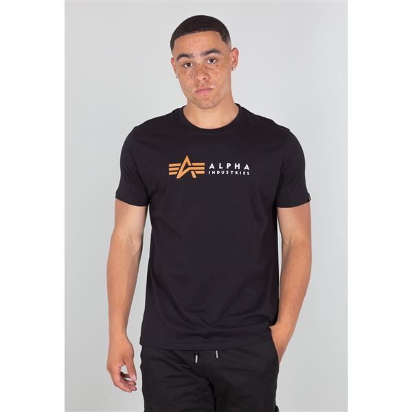 Alpha Industries Tričko Label černé, L