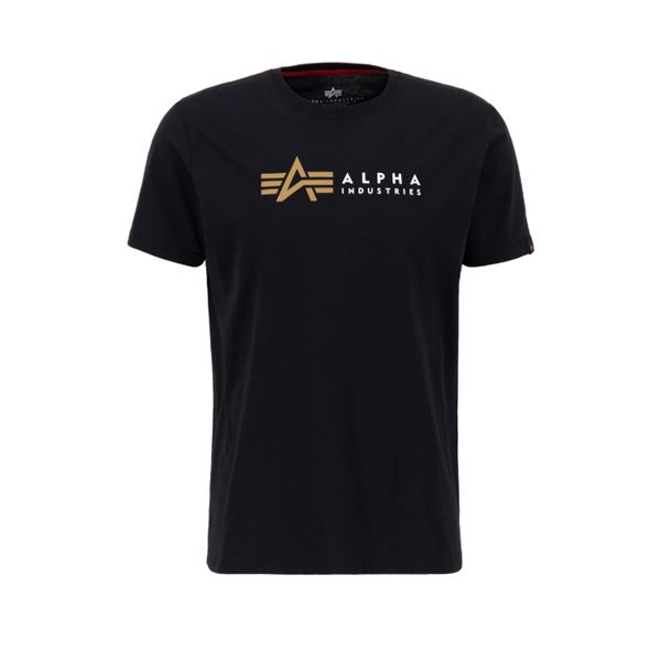 Alpha Industries Tričko Label černé, L
