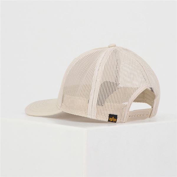 Alpha Industries Kšiltovka Label krémová