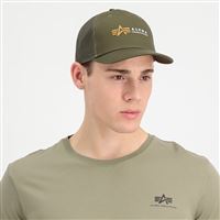 Alpha Industries Kšiltovka Label khaki