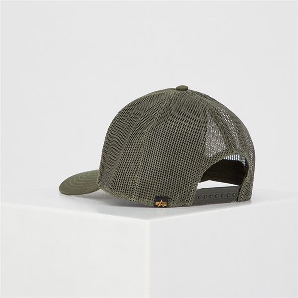 Alpha Industries Kšiltovka Label khaki