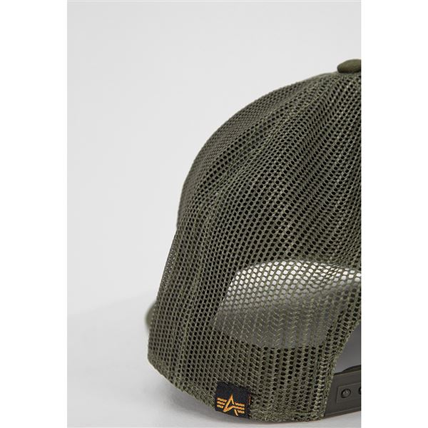 Alpha Industries Kšiltovka Label khaki