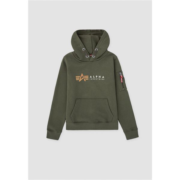 Alpha Industries Dětská mikina Label khaki, vel 8