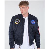 Alpha Industries Bunda MA-1 VF NASA, modrá M