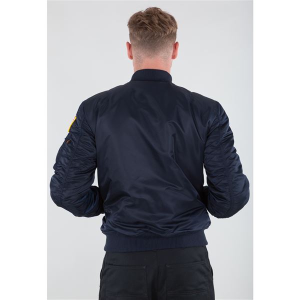 Alpha Industries Bunda MA-1 VF NASA, modrá M