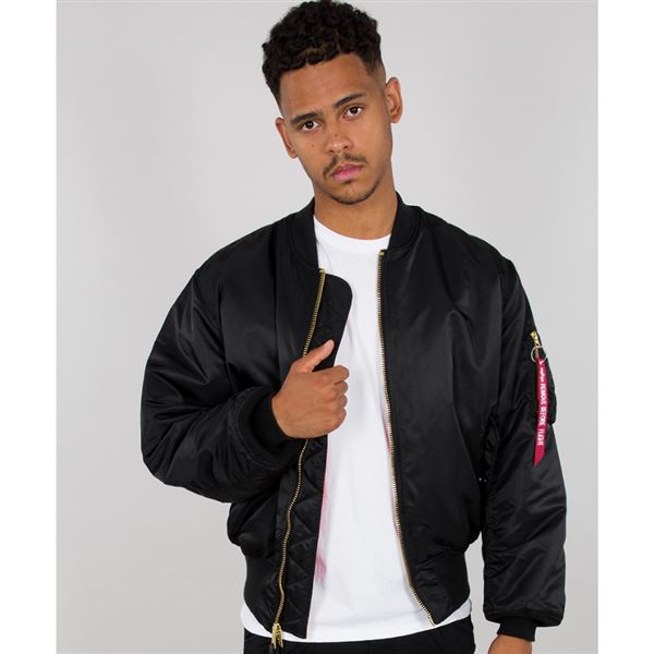 Alpha Industries Bunda MA-1 HERITAGE černá, L