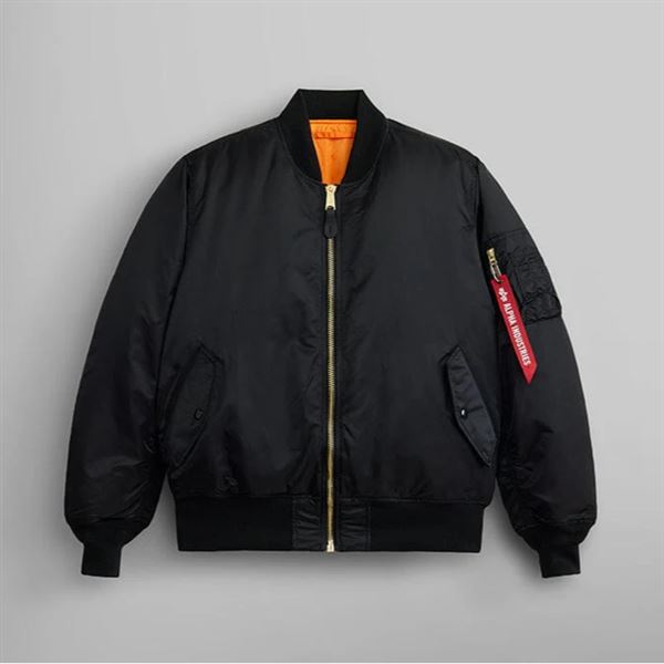 Alpha Industries Bunda MA-1 HERITAGE černá, L