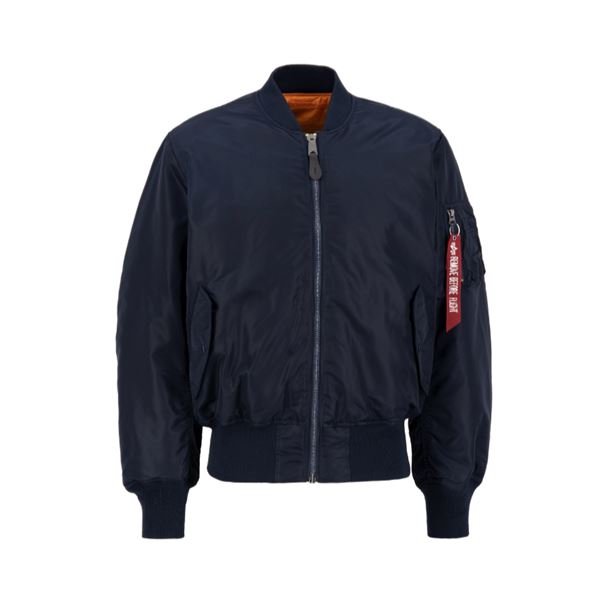 Alpha Industries Bunda MA-1 HERITAGE modrá, M