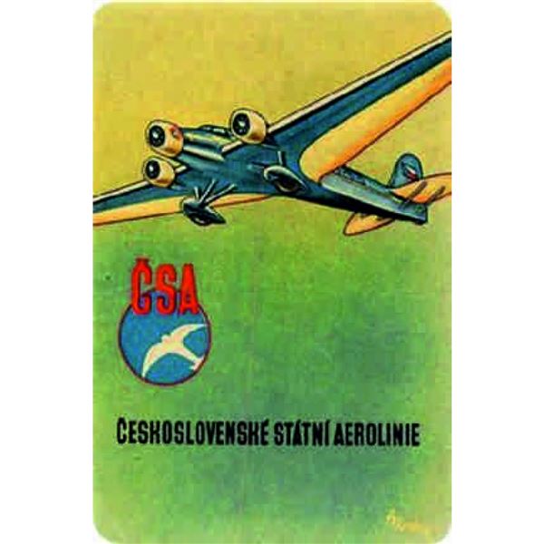 Magnetka Junkers Ju 52 ČSA, malá