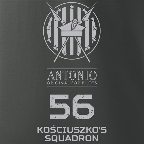 ANTONIO T-shirt with fighter MIG-29 KOSCIUSZKO