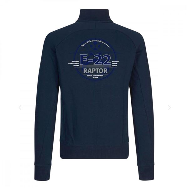ANTONIO Sweatshirt with aircraft F-22 RAPTOR, S
