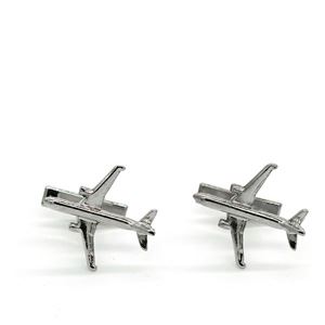 Manžetové knoflíčky Airbus A320, stříbrné