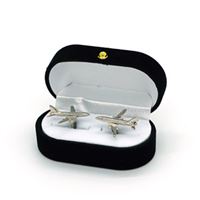 Manžetové knoflíčky Boeing 737, stříbrné