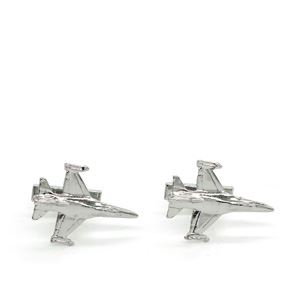 F16 Falcon Cufflinks, silver