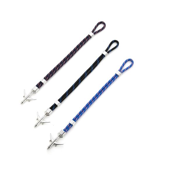 Airplane Bracelet - blue-red, airplane silver