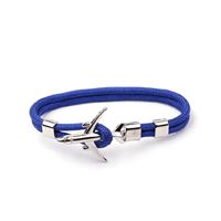 Airplane Bracelet Child blue, plane silver, 16 cm