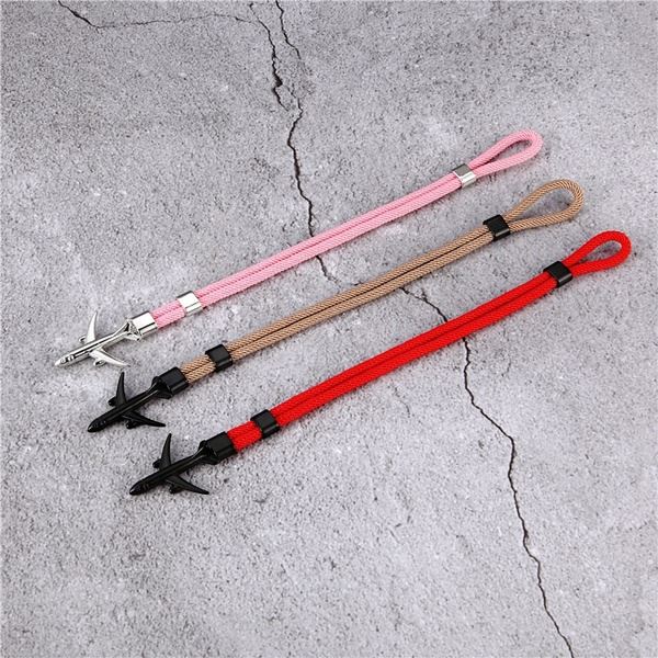 Airplane Bracelet Child pink, plane silver, 16 cm