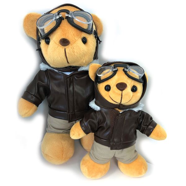 Plyšový medvídek PILOT - malý
