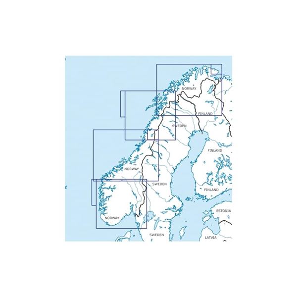 Norsko Jih VFR mapa 2024
