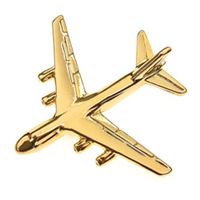AN 124 Pin Badge, gold