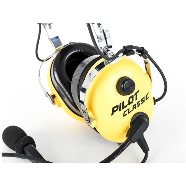Pilot Classic sluchátka žlutá