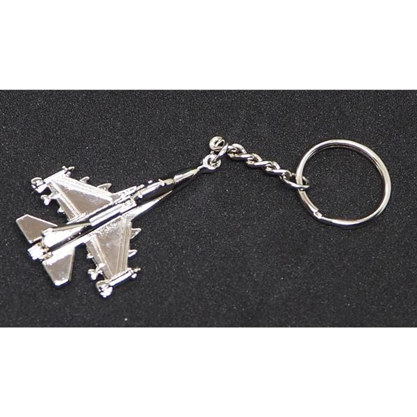 Přívěšek na klíče kovový F-16 Fightning Falcon