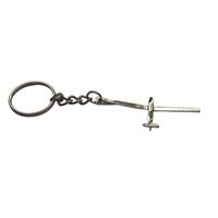 Přívěšek na klíče kovový s větroněm