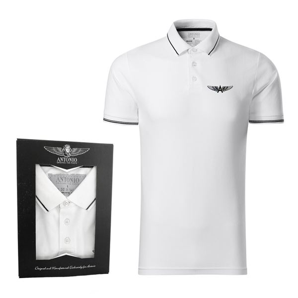 ANTONIO Polokošile WINGS, bílá, M