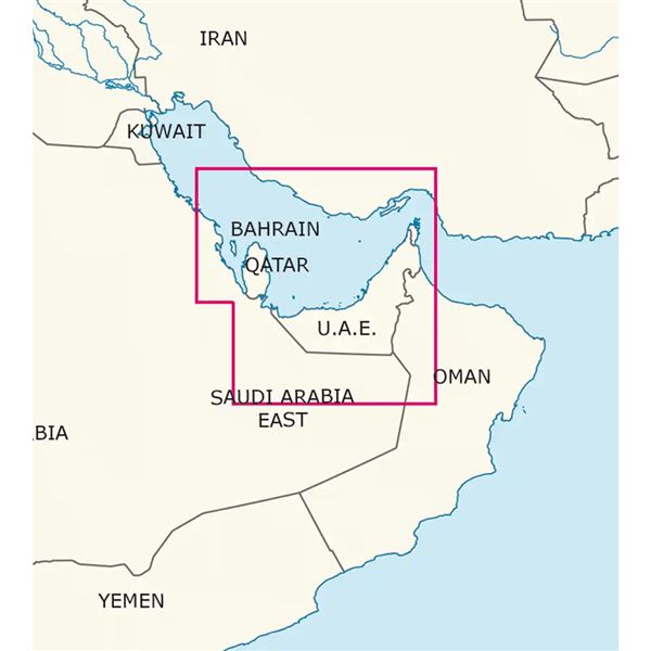 U.A.E.-Qatar-Bahrain VFR Chart 2023