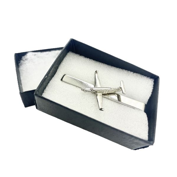 Spona Pilatus PC-12, stříbrná