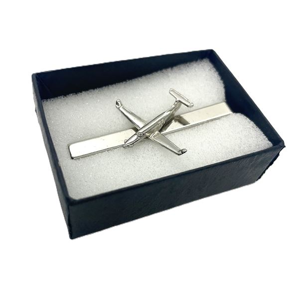 Spona Pilatus PC-12, stříbrná