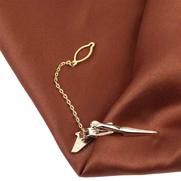 Spona na kravatu Letadlo zlatá