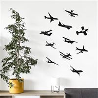 Set of large stickers - Black