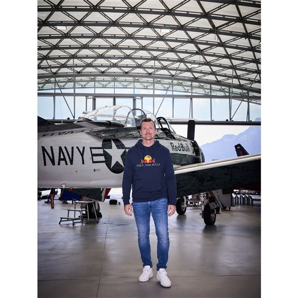 Red Bull - Mikina unisex Flying Bulls modrá, XXL