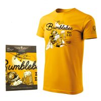 ANTONIO Tričko s letadlem Zlín Z-37 BUMBLEBEE, M