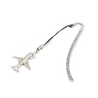 Záložka do knihy Boeing 737, stříbrná