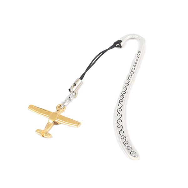 Záložka do knihy Cessna, zlatá