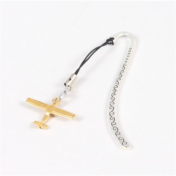 Záložka do knihy Cessna, zlatá