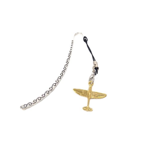 Záložka do knihy Spitfire, zlatá