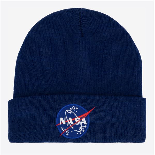 Alpha Industries Čepice NASA modrá