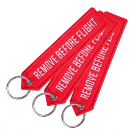 Key Ring “REMOVE BEFORE FLIGHT” classic