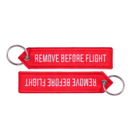 Key Ring “REMOVE BEFORE FLIGHT” classic