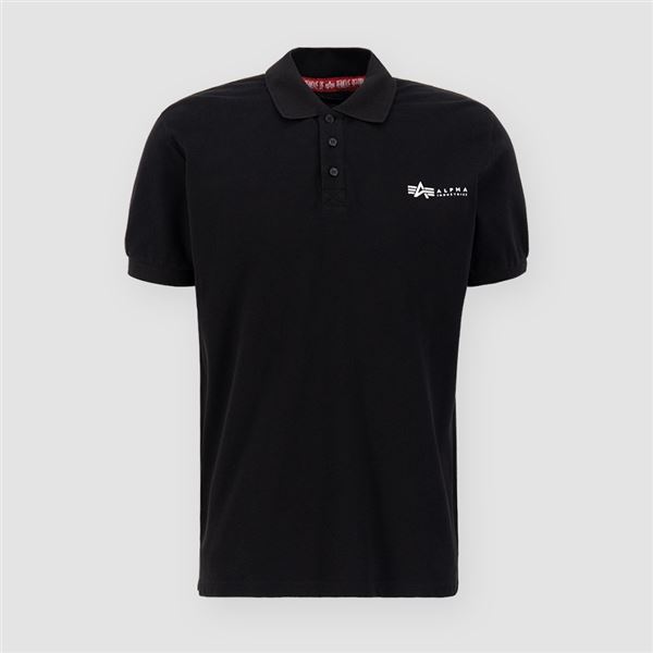 Alpha Industries Polokošile Basic černá, M